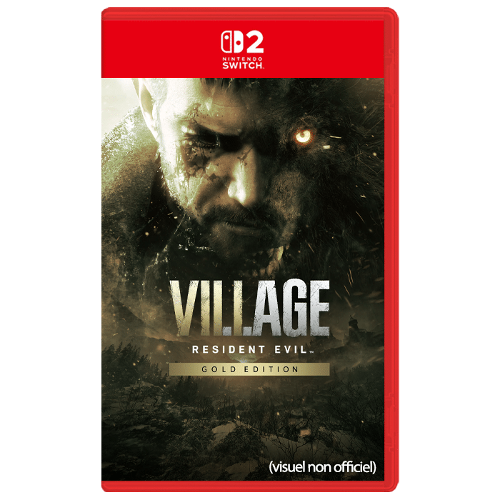 resident evil 8 village gold edition switch 2 visuel produit