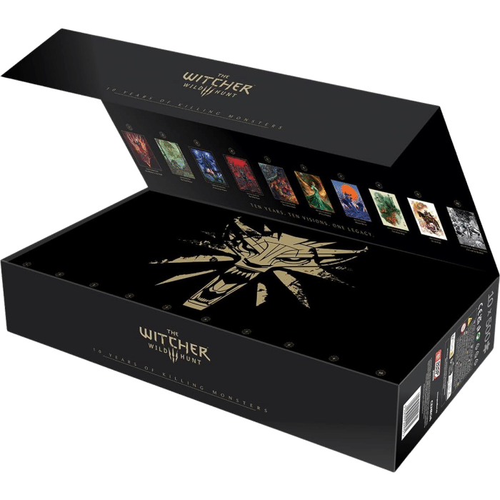 10 puzzles the witcher 3 10eme anniversaire visuel produit