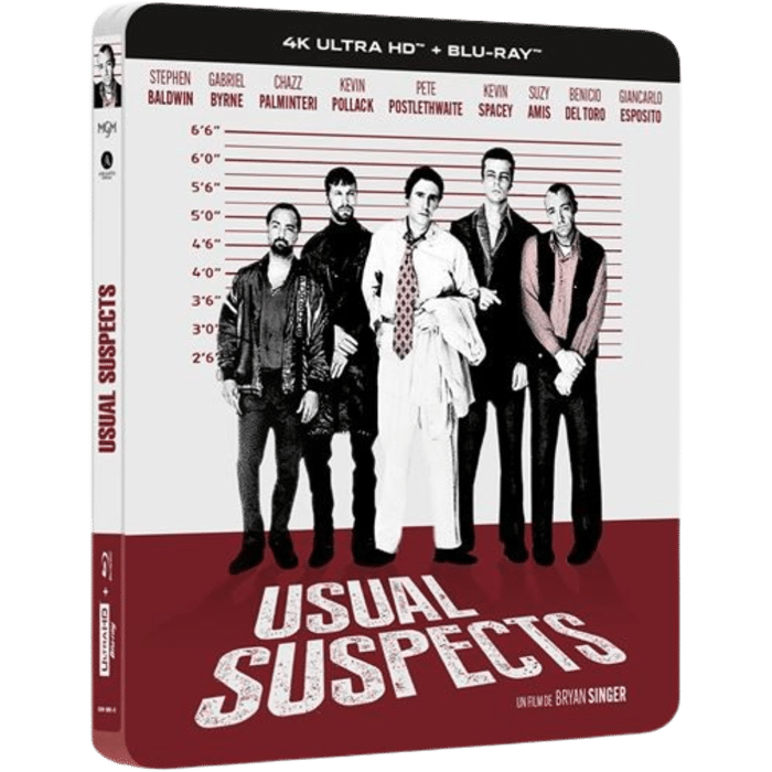 The Usual Suspects Blu Ray 4K Steelbook produit