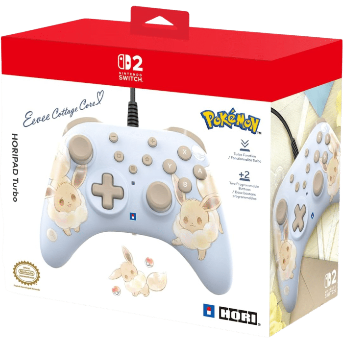 manette filaire horipad turbo evoli switch 2 visuel produit