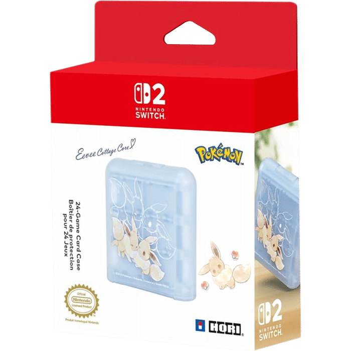 Boîtier 24 jeux Switch 2 Évoli Cottage Core HORI produit
