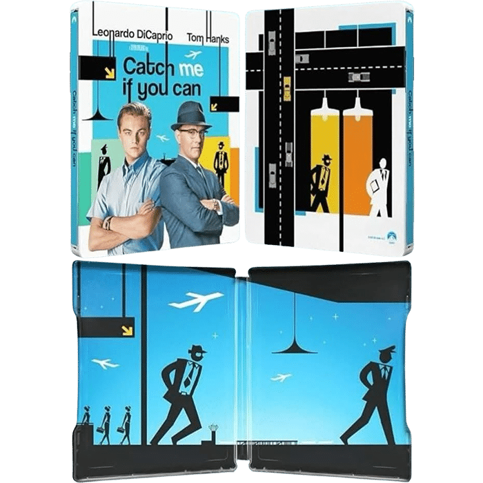 arrete moi si tu peux blu ray 4k steelbook visuel produit