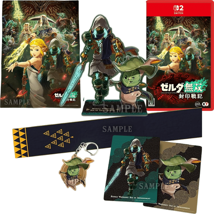 hyrule warriors chroniques du sceau treasure box switch 2 v2 produit