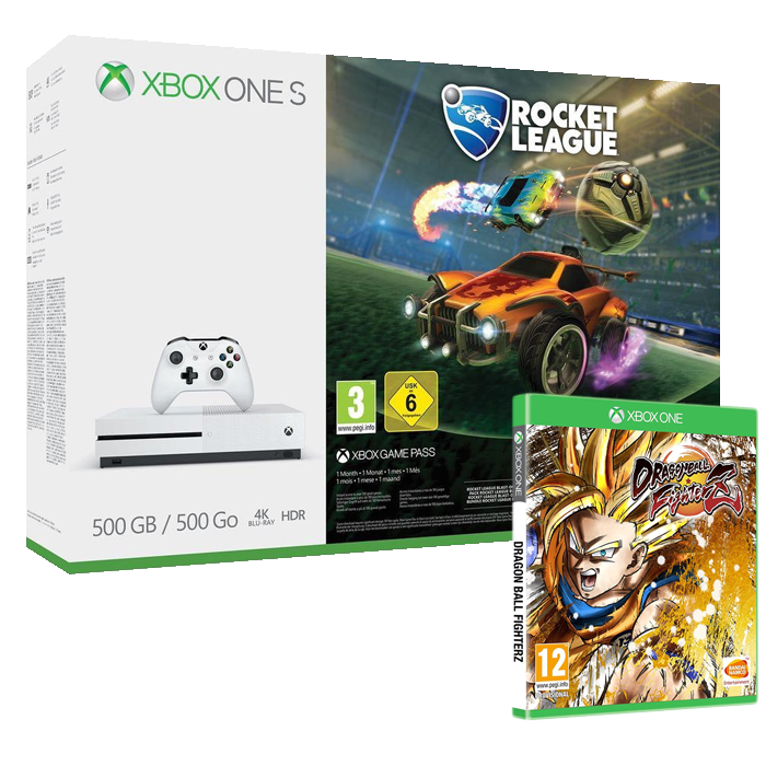 pack xbox one s dragon ball fighterz