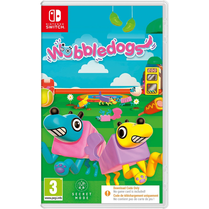 wobbledogs sur switch visuel produit