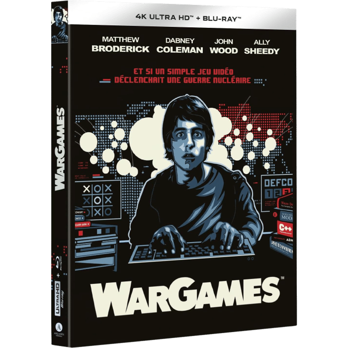 wargames blu ray 4k visuel produit