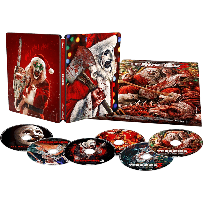 Terrifier Intégrale 4k Steelbook 2025 definitif produit