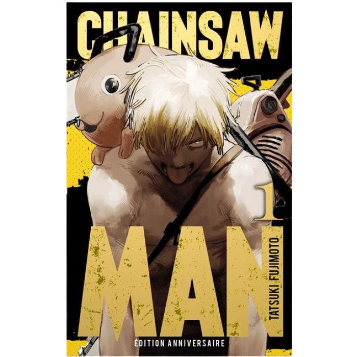 chainsaw man tome 1 edition anniversaire visuel produit