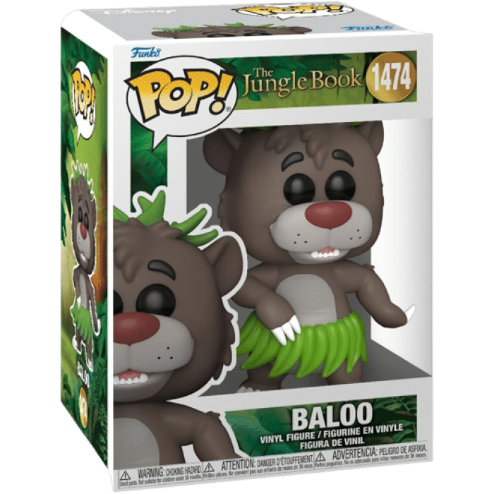 funko pop le livre de la jungle baloo visuel produit