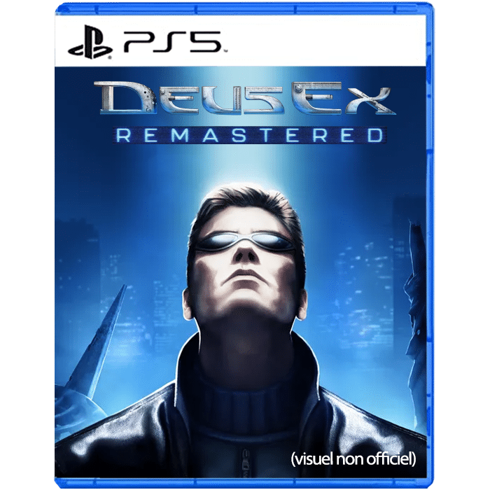 deus ex remastered sur ps5 visuel produit