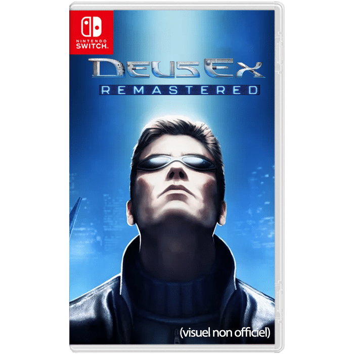 deus ex remastered sur switch visuel produit