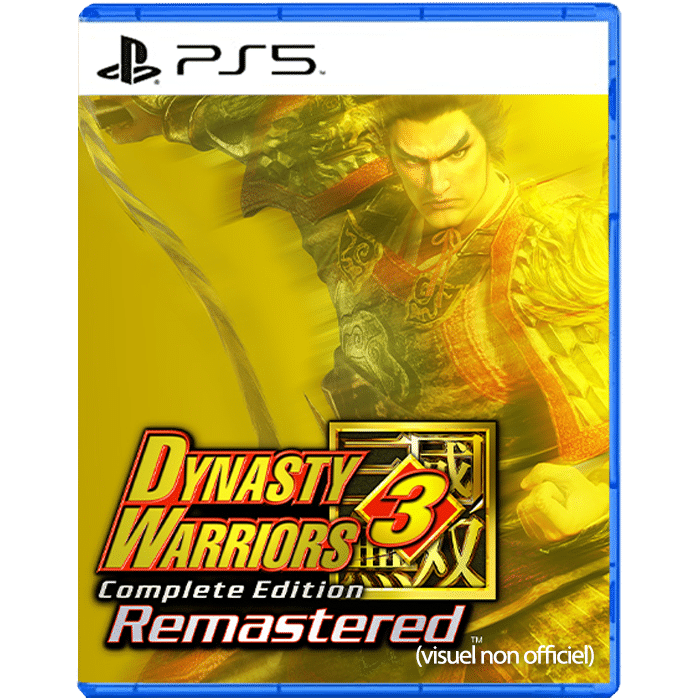 dynasty warriors 3 complete edition remastered ps5 visuel produit