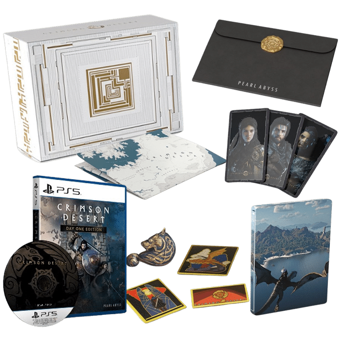 crimson desert edition deluxe sur ps5 visuel produit