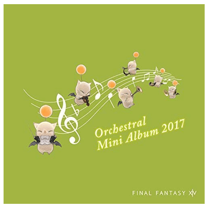 ost cd final fantasy xiv orchestral mini album visuel produit