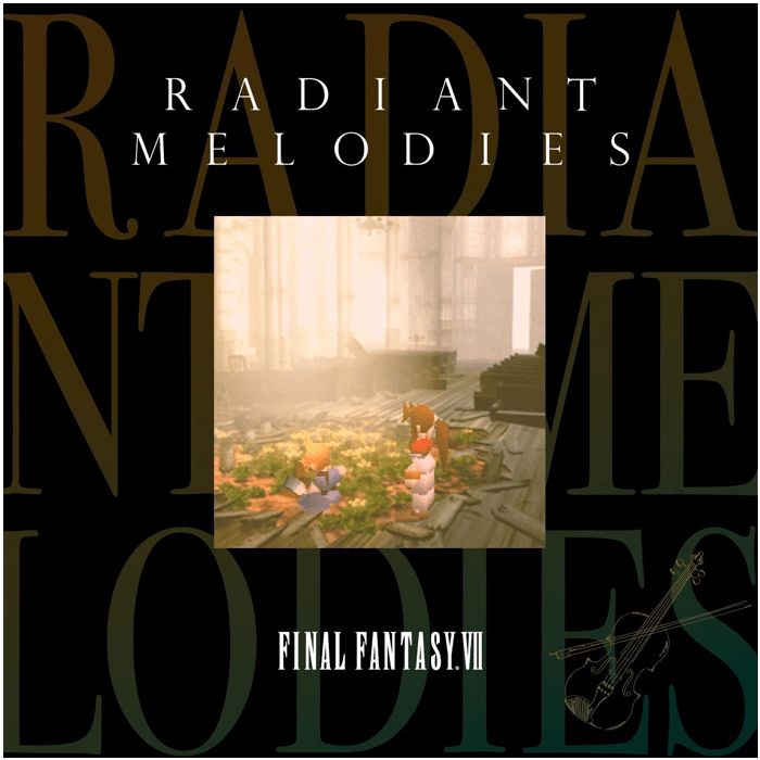 ost cd final fantasy vii radiant melodies visuel produit