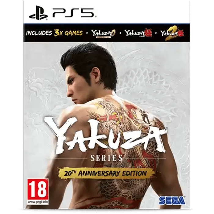 yakuza 20eme anniversaire edition sur ps5 visuel produit