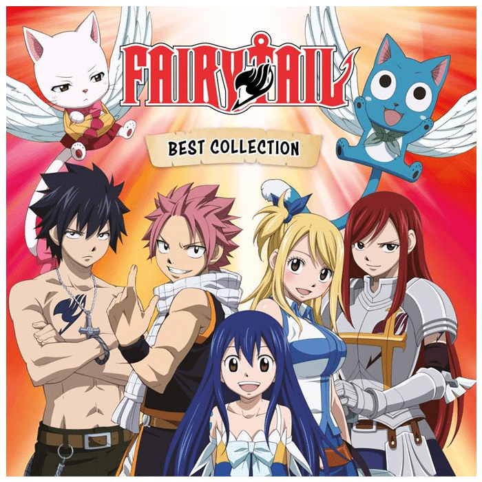 visuel produit vinyle fairy tail bande originale édition limitée