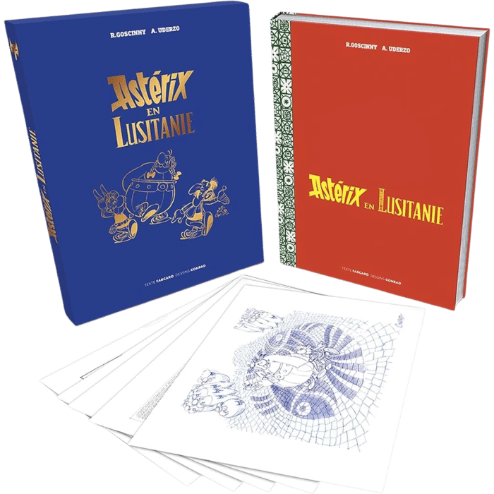 artbook asterix en lusitanie visuel produit