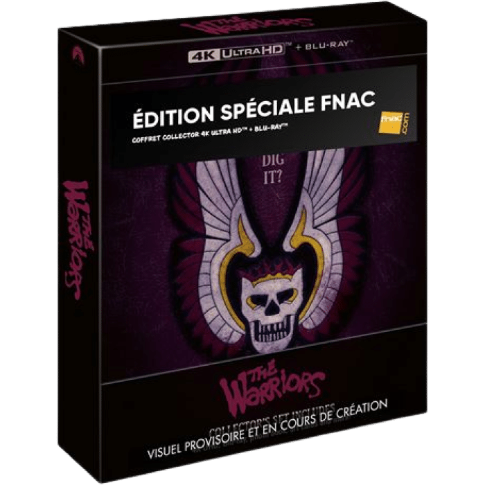 les guerriers de la nuit collector blu ray 4k visuel produit