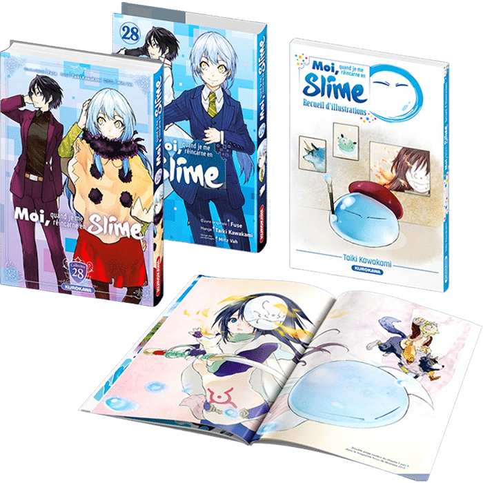 Moi, quand je me réincarne en Slime Tome 28 Collector definitif produit
