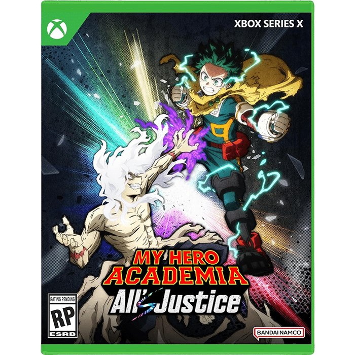 my hero academia alls justice xbox series x visuel produit