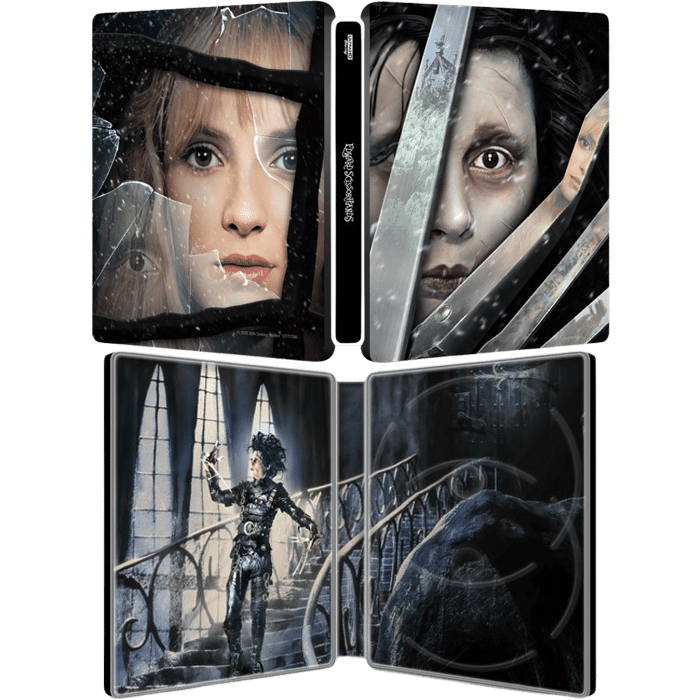 Edward aux mains d’argent 4k Steelbook provisoire v2 produit