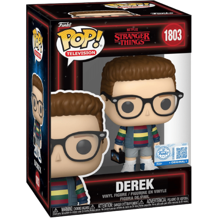 funko pop stranger things saison 5 derek visuel produit