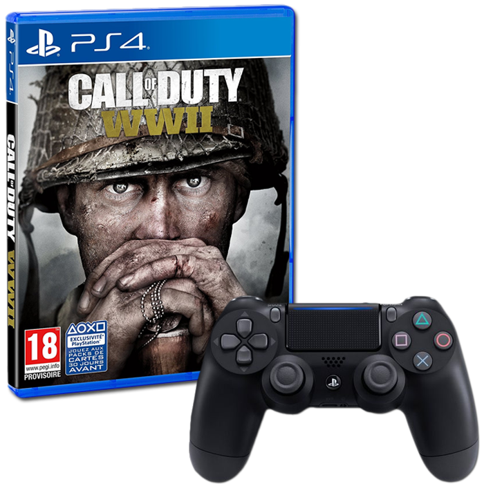 pack cod ww2 manette ps4