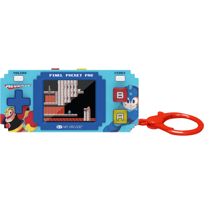 my arcade pixel pocket pro mega man visuel produit