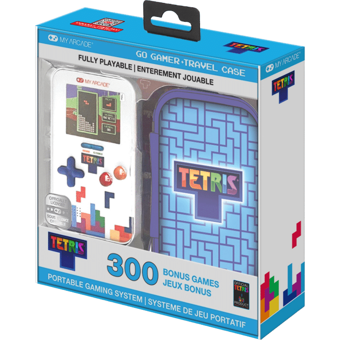 my arcade go gamer tetris etui de transport visuel produit