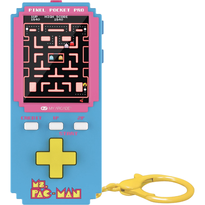 my arcade pixel pocket pro mspac man visuel produit
