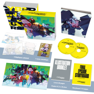 cyberpunk edgerunners blu ray deluxe visuel produit