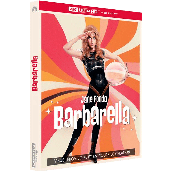 barbarella blu ray 4k visuel produit