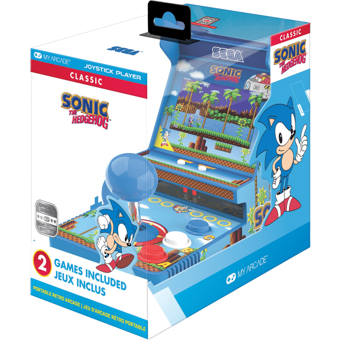 my arcade joystick player sonic the hedgehog visuel produit