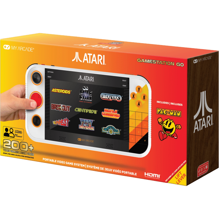 my arcade gamestation go atari portable visuel produit