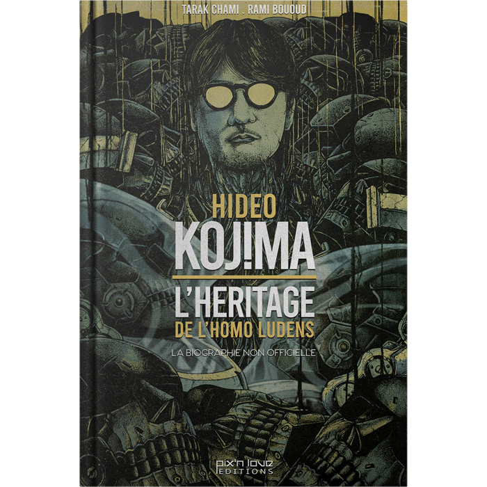 livre hideo kojima lheritage de lhomo ludens visuel produit