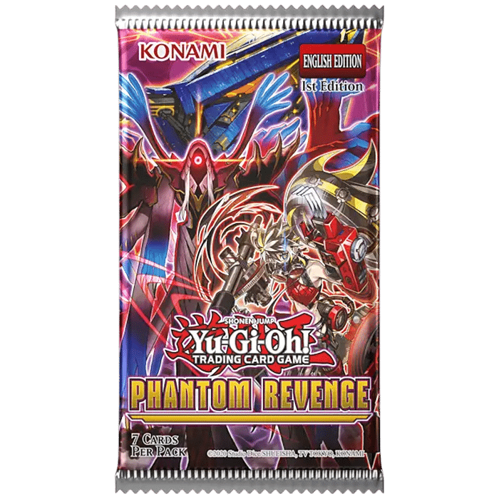 booster yu gi oh vengeance fantome visuel produit