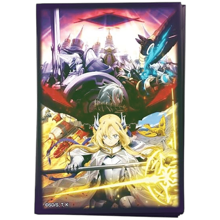 cartes yu gi oh set de 50 sleeves visuel produit