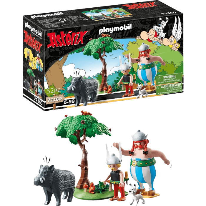 playmobil asterix la chasse au sanglier visuel produit