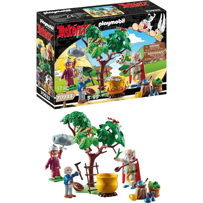 playmobil asterix panoramix et chaudron potion visuel produit