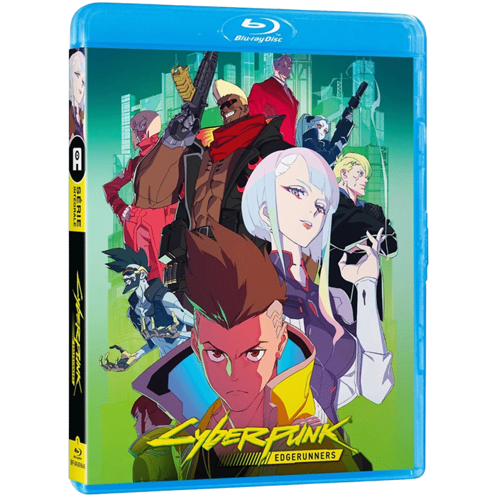 cyberpunk edgerunners integrale blu ray visuel produit