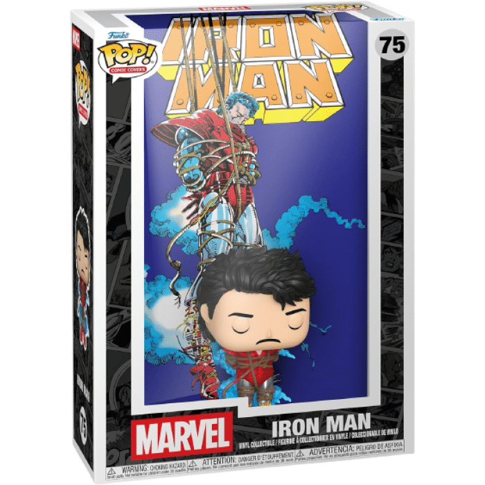 funko pop comic cover marvel iron man visuel produit