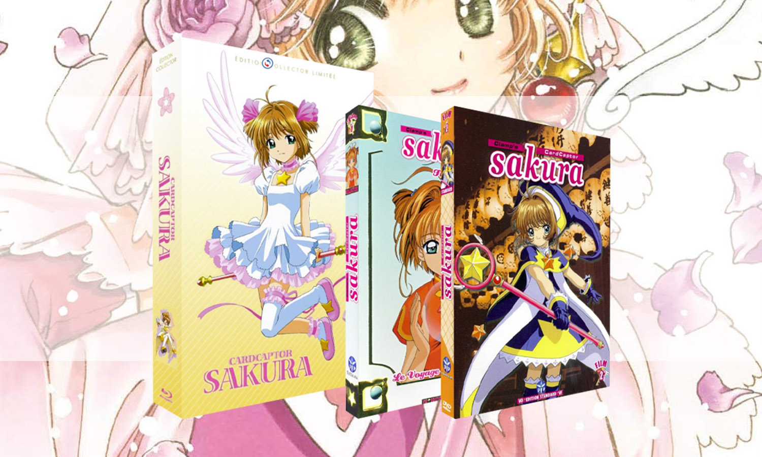 Intégrale Blu Ray Sakura Card Captor visuel slider