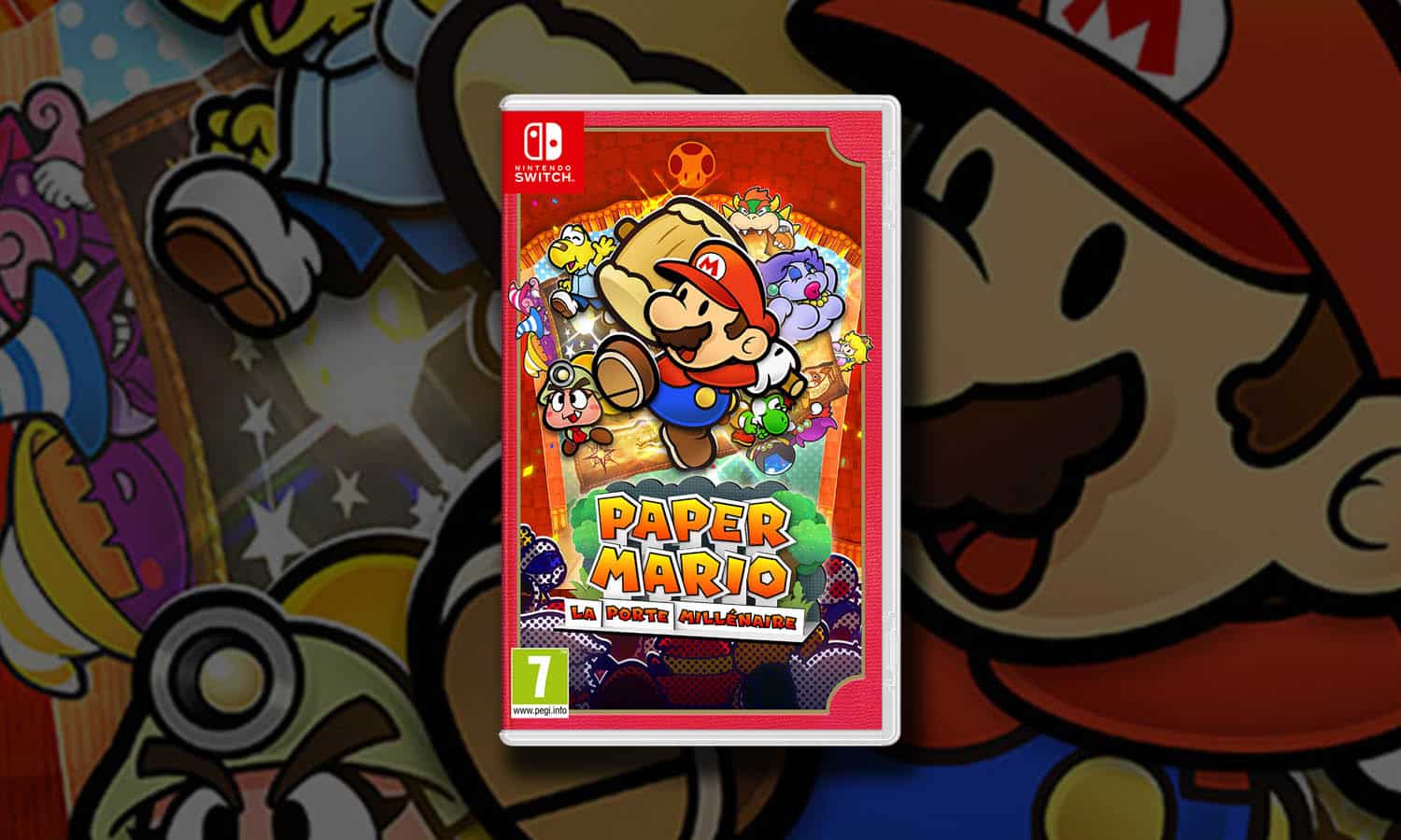 SLIDER paper mario la porte millénaire switch visuel definitif